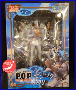 One Piece Portrait. Of. Pirates LIMITED EDITION Sengoku Figure EXPRESS from JAPAN