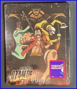 One Piece Stampede Limited Edition STEELBOOK (Blu-ray + DVD) NEW
