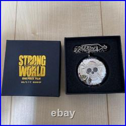 One Piece Strong World Commemorative Pocket Watch Unused Limited Edition