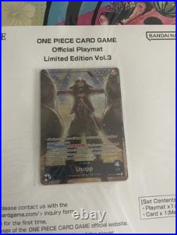 One Piece TCG Official Playmat Limited Edition Vol. 3 English (Nami & Usopp)