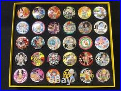 One Piece YELLOW Badge Complete Collection 30 Set Limited Edition