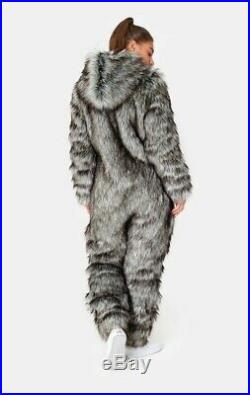 Onepiece WINTER IS COMING SO WHAT JUMPSUIT GRAUMELIERT Größe M Limited Edition