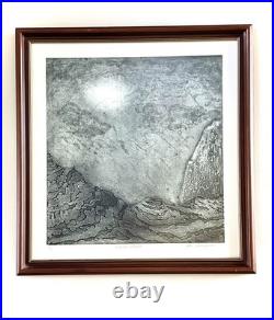 Original John Cunningham Signed Limited edition 1/30 Silent Storm framed