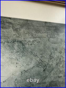 Original John Cunningham Signed Limited edition 1/30 Silent Storm framed