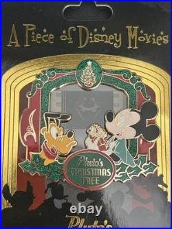 PODM Piece of Disney Movies Pluto's Christmas Tree Chip Dale LE 2000 Disney Pin