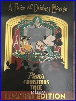 PODM Piece of Disney Movies Pluto's Christmas Tree Chip Dale LE 2000 Disney Pin