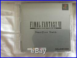 PS1 Final Fantasy VII (7) International Advent Pieces Limited Edition SONY GAME