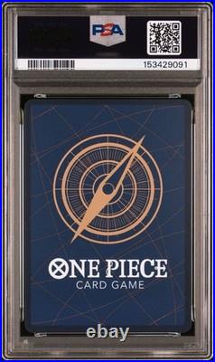 PSA 9 Stussy One Piece OP07 Rare Exclusive Limited Edition One Piece Card