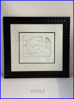 Pablo Picasso Etching Framed