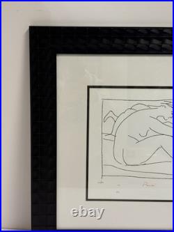Pablo Picasso Etching Framed