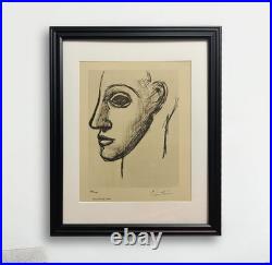 Pablo Picasso Hand-Signed Original Print With COA and +$3,500 USD Appraisal