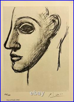 Pablo Picasso Hand-Signed Original Print With COA and +$3,500 USD Appraisal