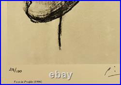 Pablo Picasso Hand-Signed Original Print With COA and +$3,500 USD Appraisal