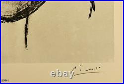 Pablo Picasso Hand-Signed Original Print With COA and +$3,500 USD Appraisal