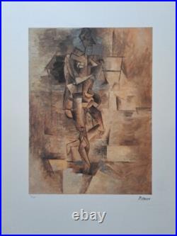 Pablo Picasso Signed Lovers Certificate SPADEM Paris