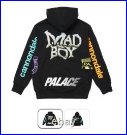 Palace x Cannondale Madboy Hoodie Black Large Rare Piece Limited Edition