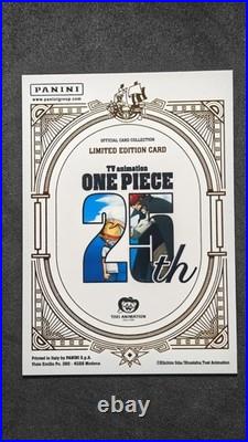 Panini One Piece 25th Anniversary Promo Card Limited Edition Box Treasure