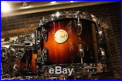 Pearl Master LTD Mahogany 4-piece Brooklyn Burst Drum Set (10-12-16-22) New