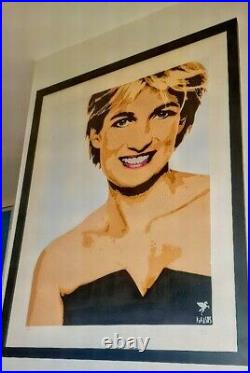 Pegasus-Princess Diana-Framed Limited Edition Rare