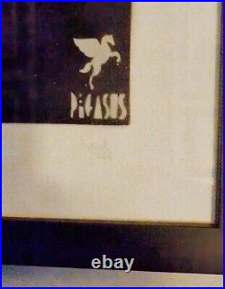 Pegasus-Princess Diana-Framed Limited Edition Rare