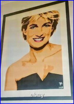 Pegasus-Princess Diana-Framed Limited Edition Rare