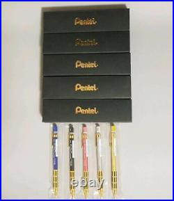 Pentel GRAPH 1000 GOLD EDITION 5-piece set Limited quantity
