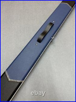 Peradon Halo Plus Extra Wide One Piece Cue Case Limited Edition Black And Navy
