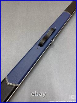 Peradon Halo Wide One Piece Cue Case Limited Edition Black/Navy/Black
