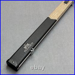 Peradon Halo Wide One Piece Cue Case Limited Edition Black/Tan/Black