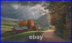 Phillip Philbeck Memories of October Giclee on Canvas 30x18