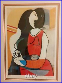 Picasso lithograph, excellent condition 28/300