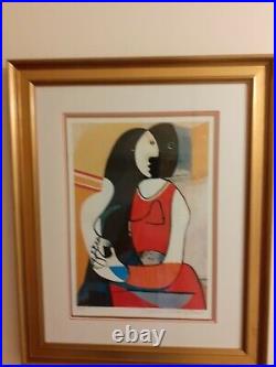 Picasso lithograph, excellent condition 28/300