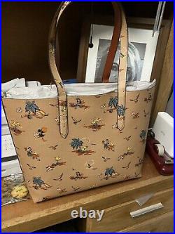 Piece Collection Coach Highline Palm Print Tote 69667 free shipping