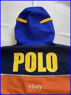Polo Ralph Lauren McKenzie CP-93 Colorblock Spell Out Nylon Jacket NWT Mens XXL