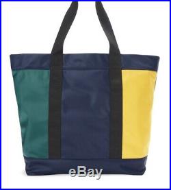 Polo Ralph Lauren SPORT Tote Bag Nylon Color Block Spell Out Limited Edition NWT