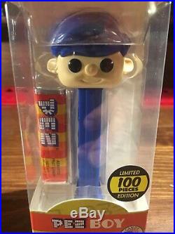 Pop! PEZ PEZ Boy BLUE HAIR Limited Edition 100 pieces