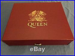 QUEEN LTD EDITION BOX OF TRICKS LIVE AT THE RAINBOW Cd VHS POSTER PATCH BADGE ++