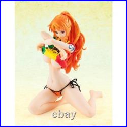 RARE One Piece P. O. P LIMITED EDITION NAMI Ver. BB Rasta color Figure from JAPAN