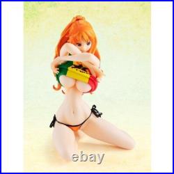 RARE One Piece P. O. P LIMITED EDITION NAMI Ver. BB Rasta color Figure from JAPAN