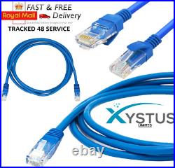 RJ45 Ethernet Cat5e Network Cable Patch Lead Wholesale BLUE