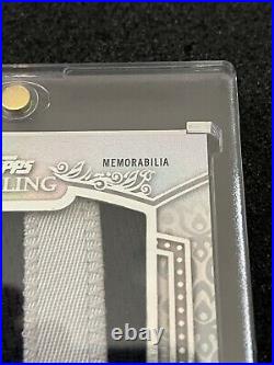 RONALD ACUNA JR. 2021 Topps Sterling Letter Patch J Game-Used 1/1 Braves