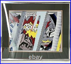 ROY LICHTENSTEIN Limited Edition Reflections on Crash