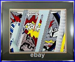 ROY LICHTENSTEIN Limited Edition Reflections on Crash