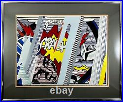 ROY LICHTENSTEIN Limited Edition Reflections on Crash