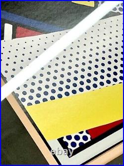 ROY LICHTENSTEIN Limited Edition Reflections on Crash