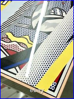 ROY LICHTENSTEIN Limited Edition Reflections on Crash