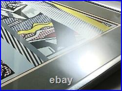 ROY LICHTENSTEIN Limited Edition Reflections on Crash