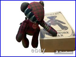 RRL Double RL Original Patch Work Bear Limited Edition New With Tags