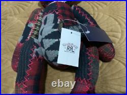 RRL Double RL Original Patch Work Bear Limited Edition New With Tags