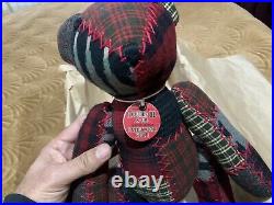 RRL Double RL Original Patch Work Bear Limited Edition New With Tags